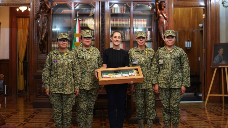 Claudia Sheinbaum recibe su banda presidencial: historia y primera vez femenina