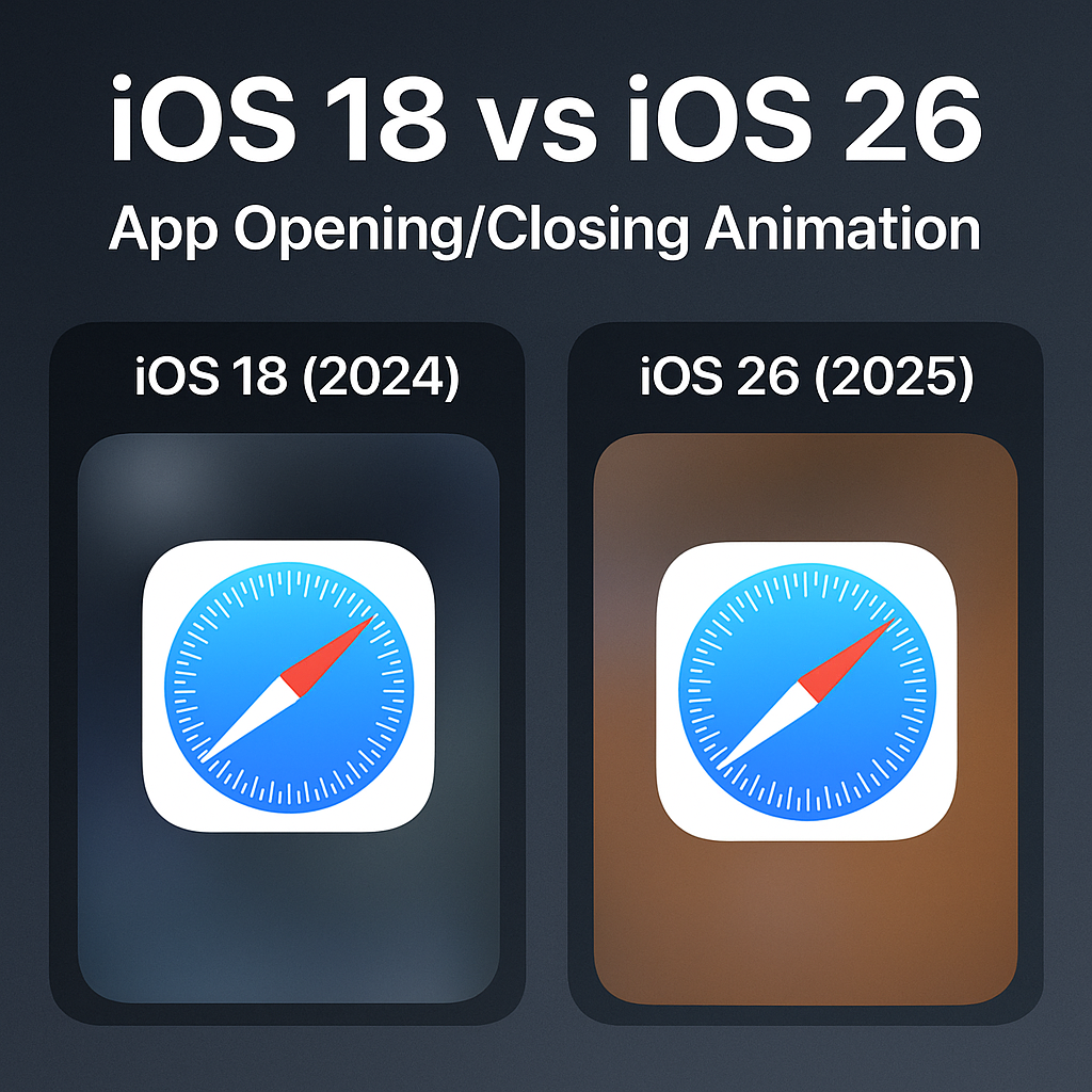 iOS 26 revoluciona animaciones y hace sentir nuevos a iPhones antiguos