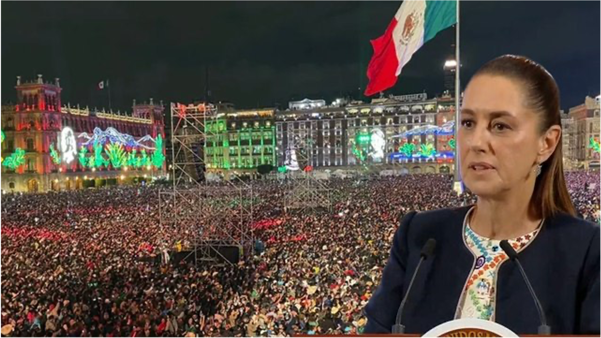 Claudia Sheinbaum dará su primer Grito de Independencia: horarios y transmisión