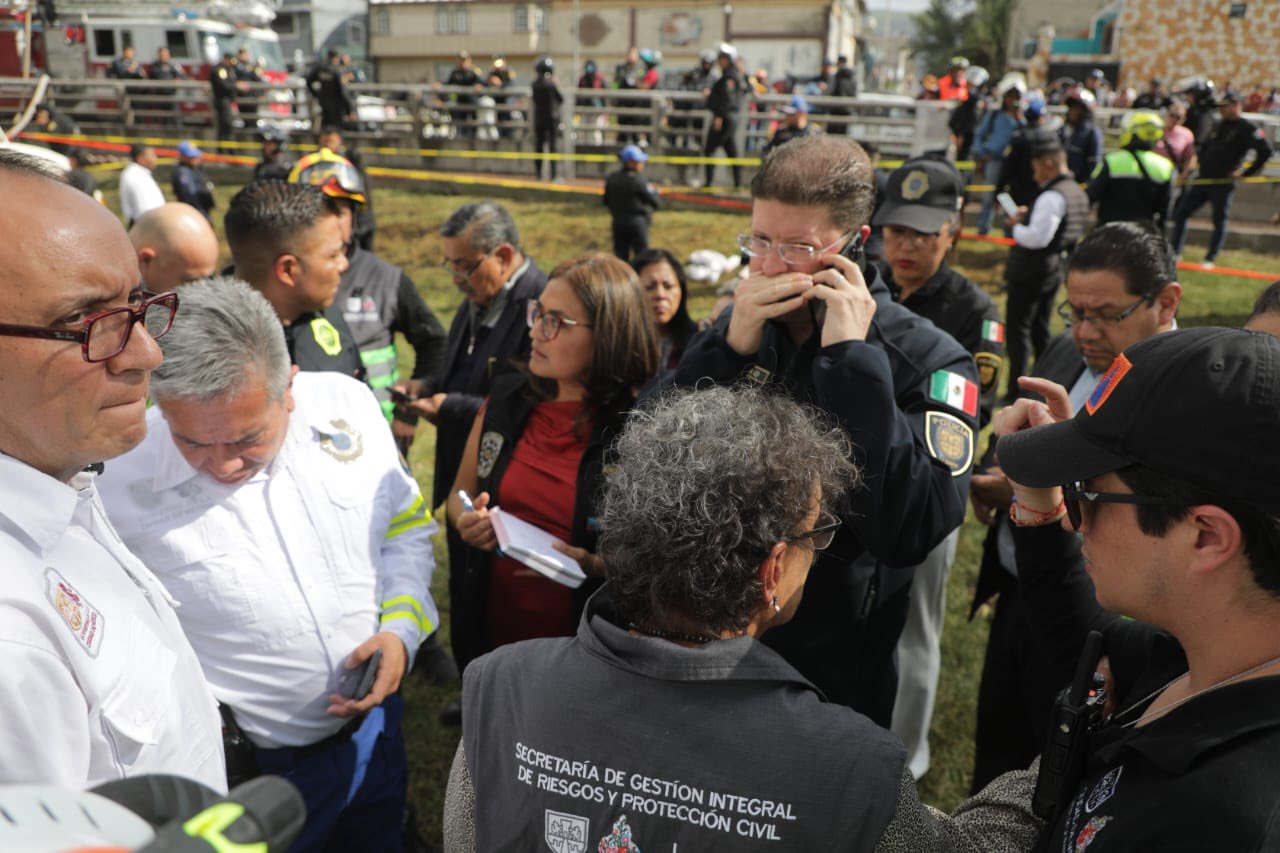 Aleida Alavez destaca coordinación tras explosión de pipa en Iztapalapa