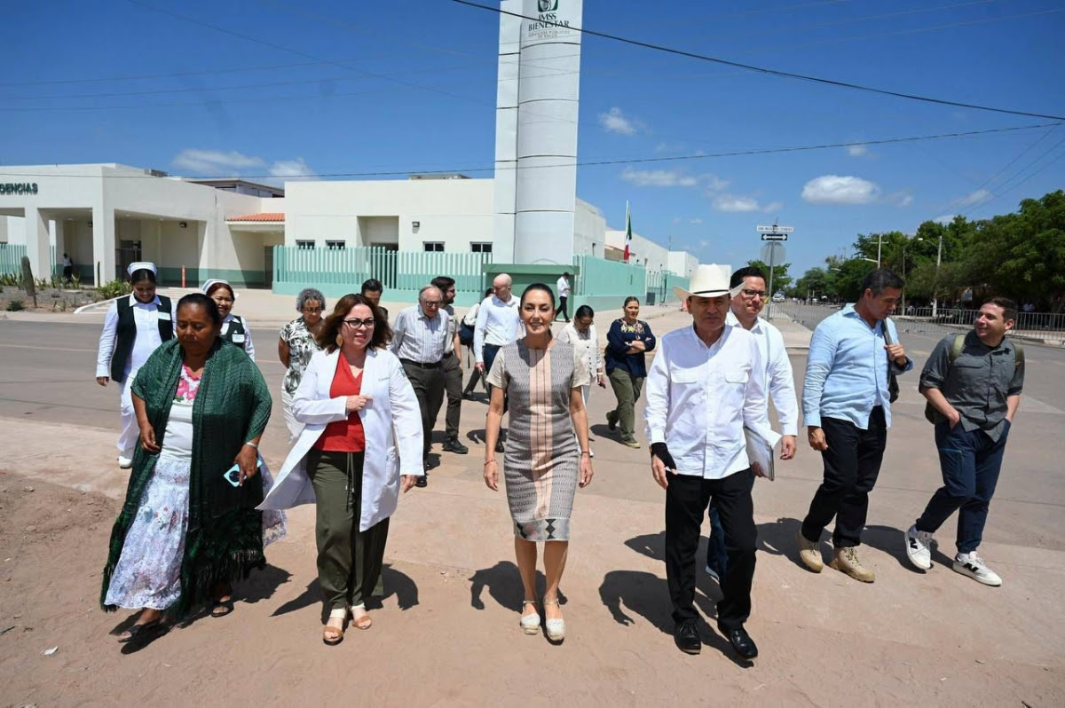 Durazo y Sheinbaum impulsan un sistema de salud de primer nivel para los sonorenses