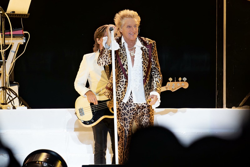 Rod Stewart, huésped de honor en Buenos Aires