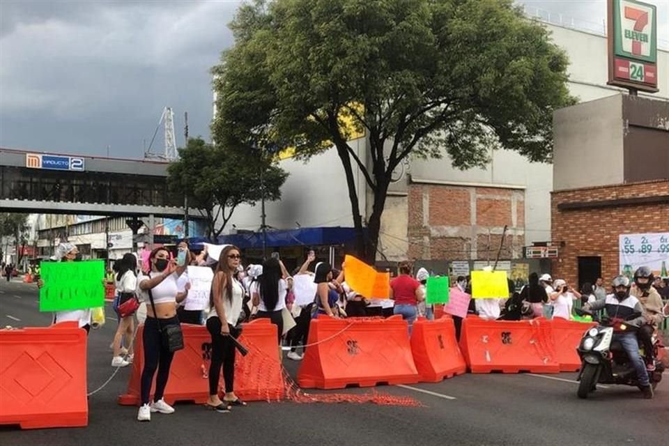 Ciclovía Tenochtitlán desata protestas: trabajadoras sexuales exigen apoyos por afectaciones en Tlalpan