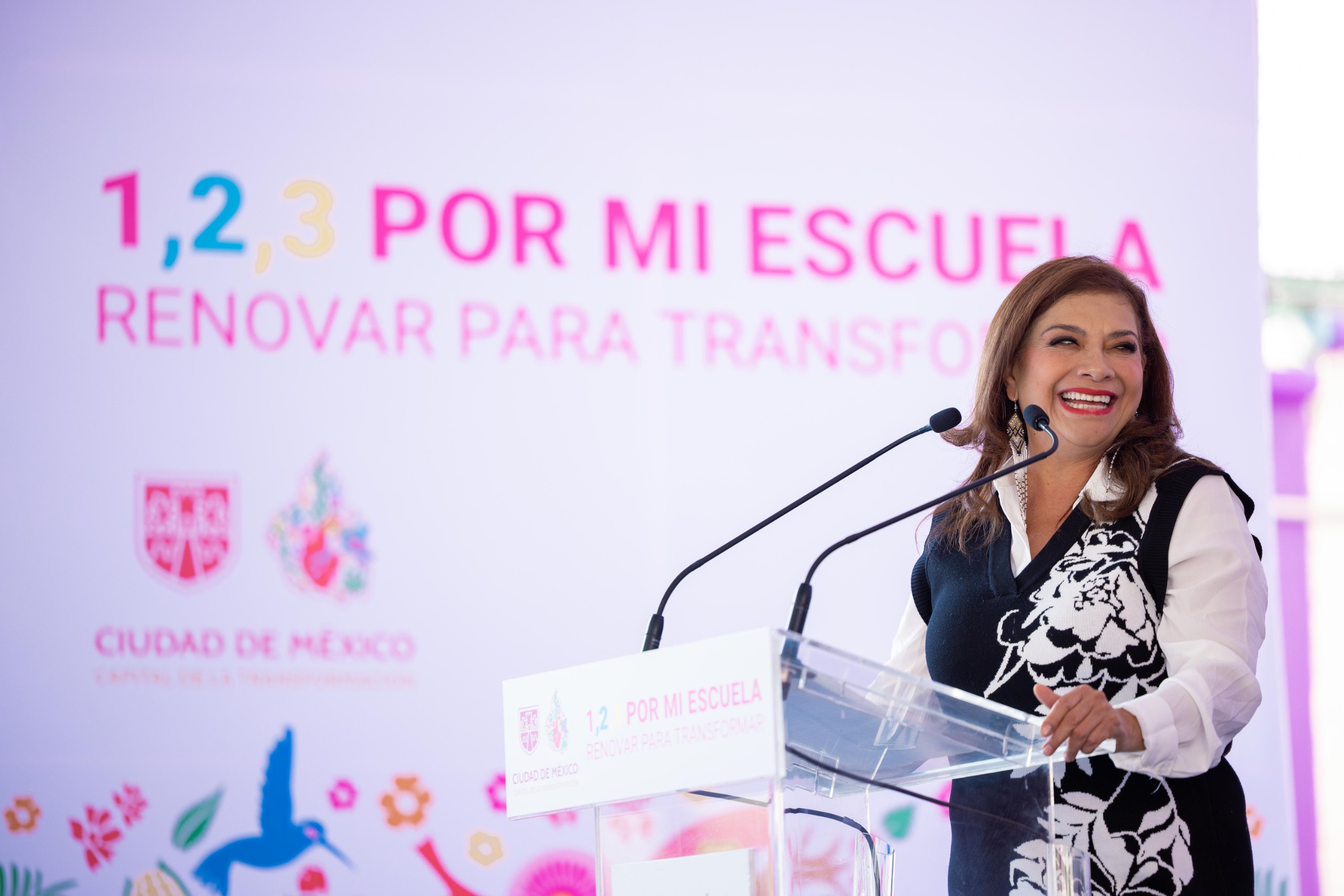 Arranca el programa “1, 2, 3 por mi Escuela”: Gobierno de la CDMX renovará 2 mil 750 planteles al 2030