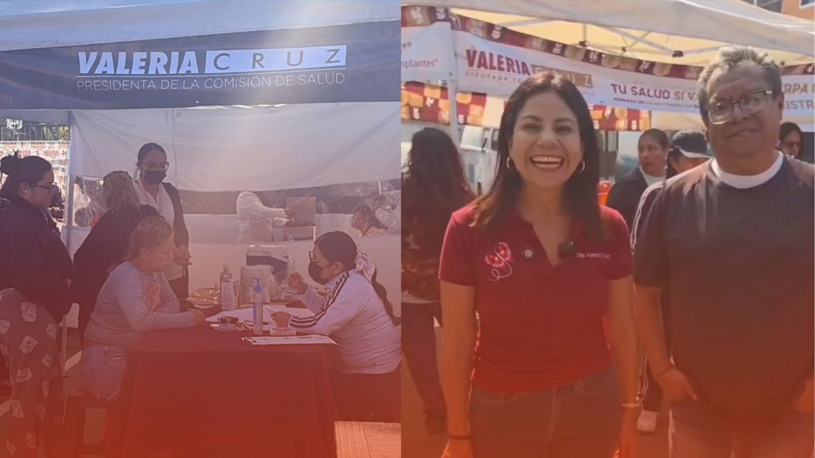 Señalan a diputada de Morena por promoción personalizada durante jornada de vacunación en CDMX