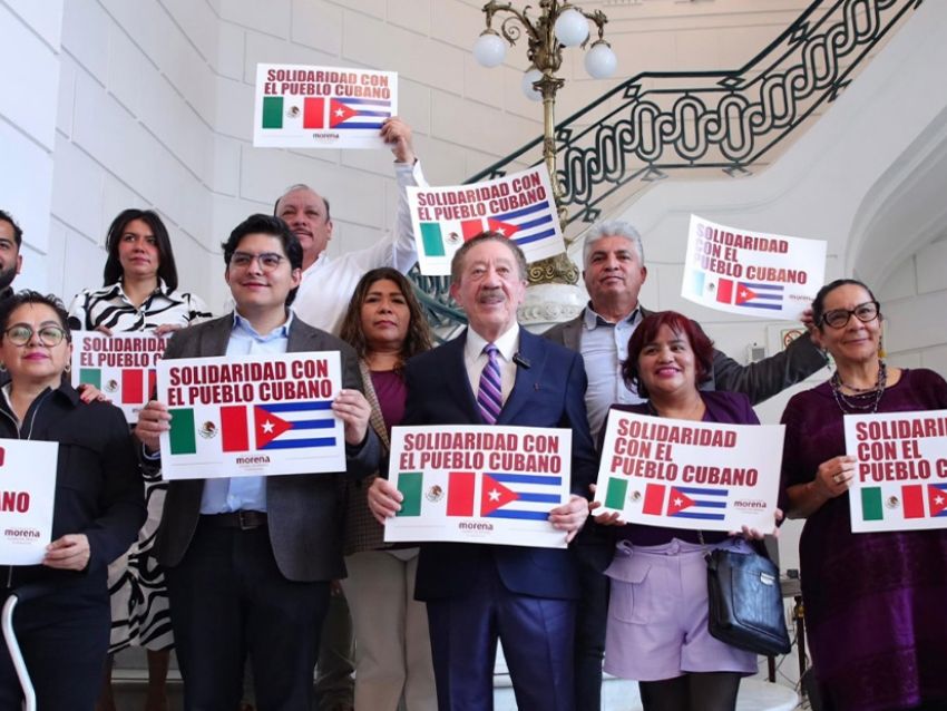 Congreso CDMX: diputados de Morena destinan parte de su sueldo a apoyo para Cuba