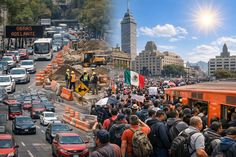 Miércoles que no fluye: así se complica moverse hoy en CDMX