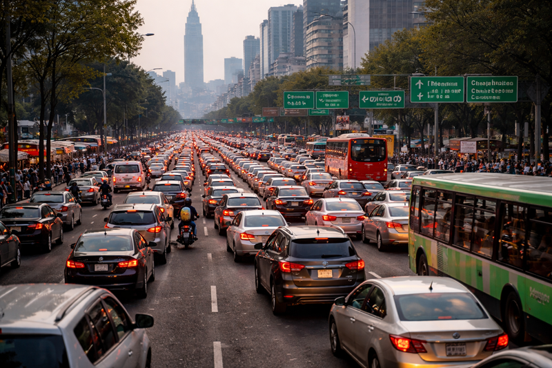 Jueves pesado: marchas y tráfico vuelven lenta a la CDMX