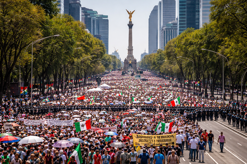 Tráfico y marchas complican la movilidad este sábado en CDMX