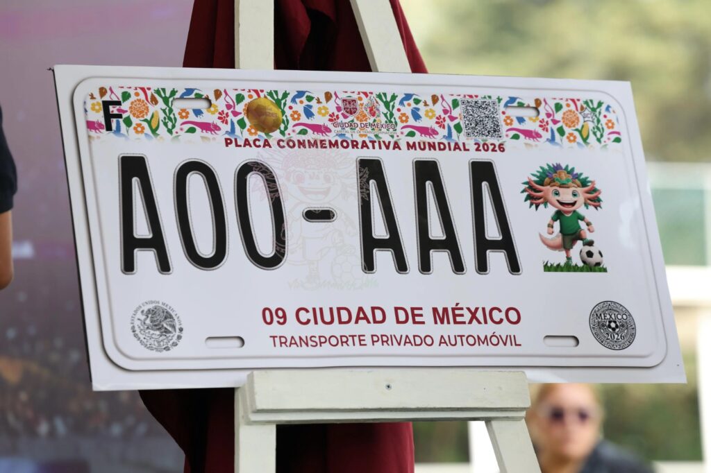 ¿Quieres las placas del Mundial 2026? Así puedes obtenerlas en CDMX paso a paso